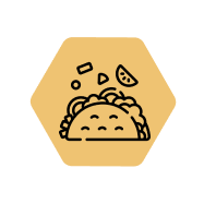 taco hexagon