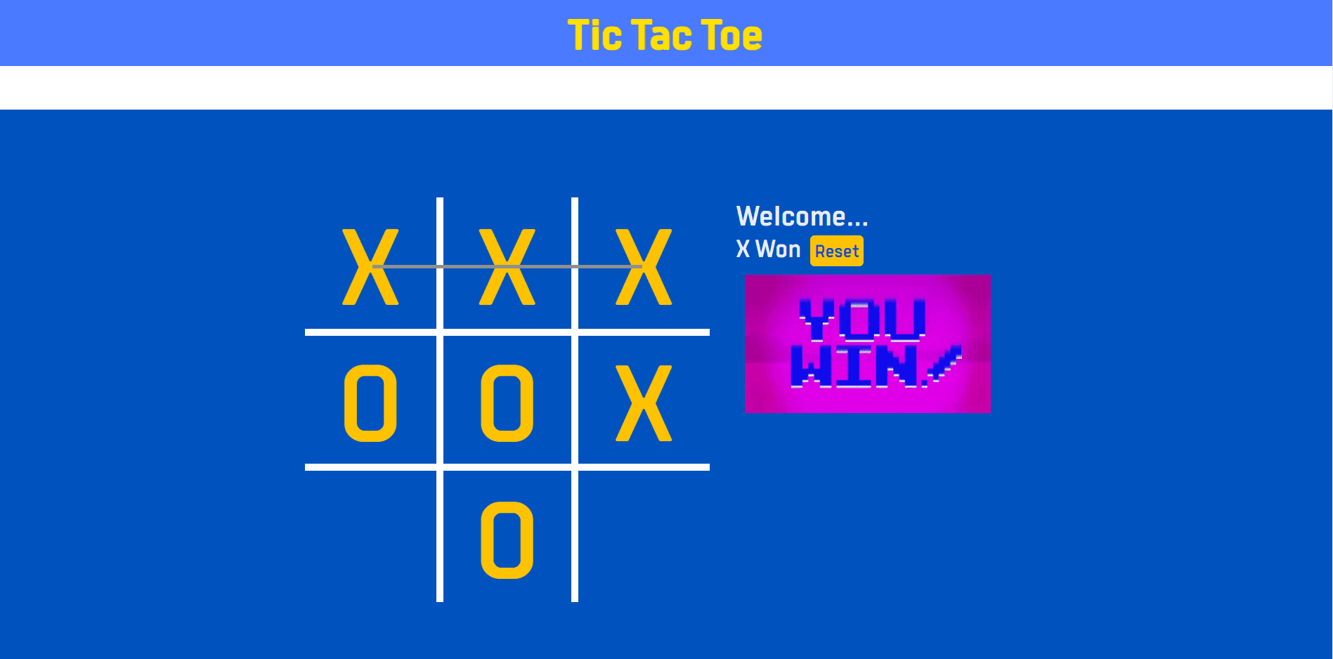 tic tac toe